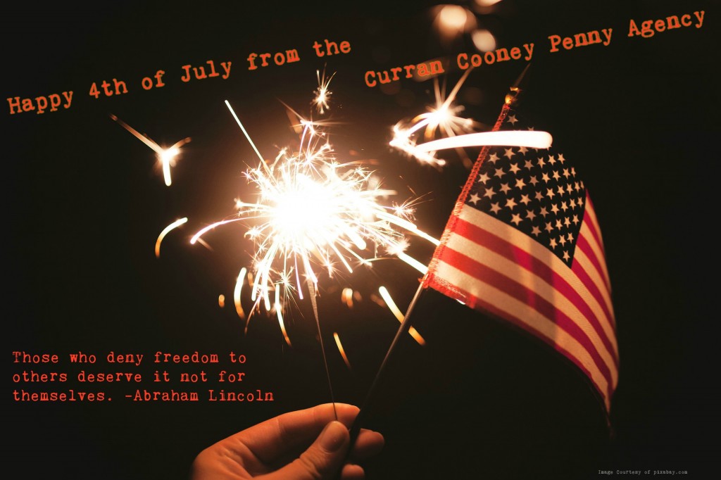 In observance of the 4th of July, our office hours are: Friday July 1, 2016 8 am -2 pm Monday July 4th, 2016 Closed. Our office will re-open Tuesday July 5th, 2016 at 9 am for our regular business hours. Thank you and have a happy and safe holiday weekend. Please note that you cannot submit claims and no coverage will be bound, altered or cancelled via voicemail, e-mail, fax or Facebook message.